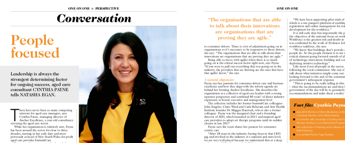 Australian Ageing Agenda Interviews Cynthia Payne